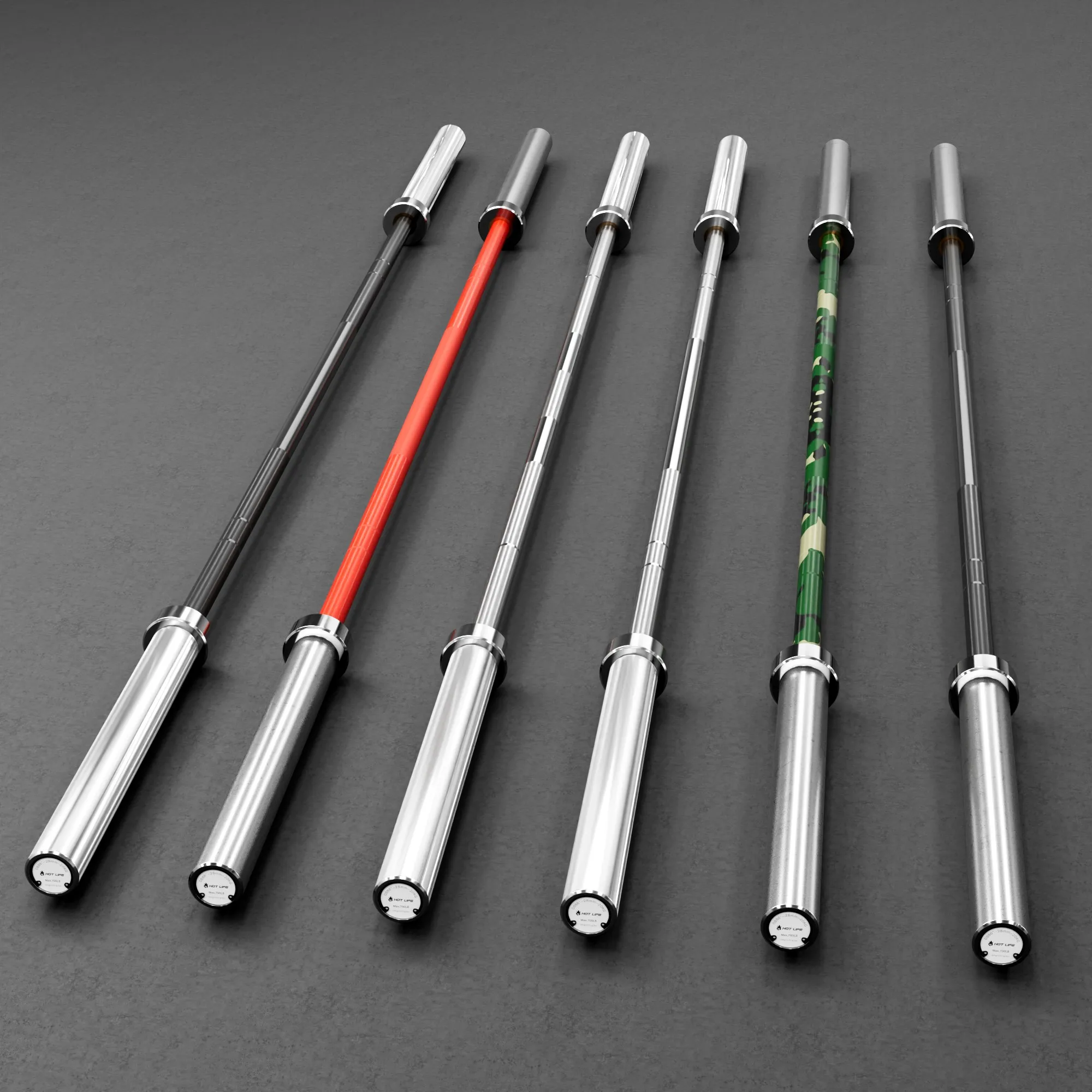 Olympic Barbell 20Kg - Bezpośrednia Sprzedaż Fabryczna Stal Nierdzewna Ciężarki