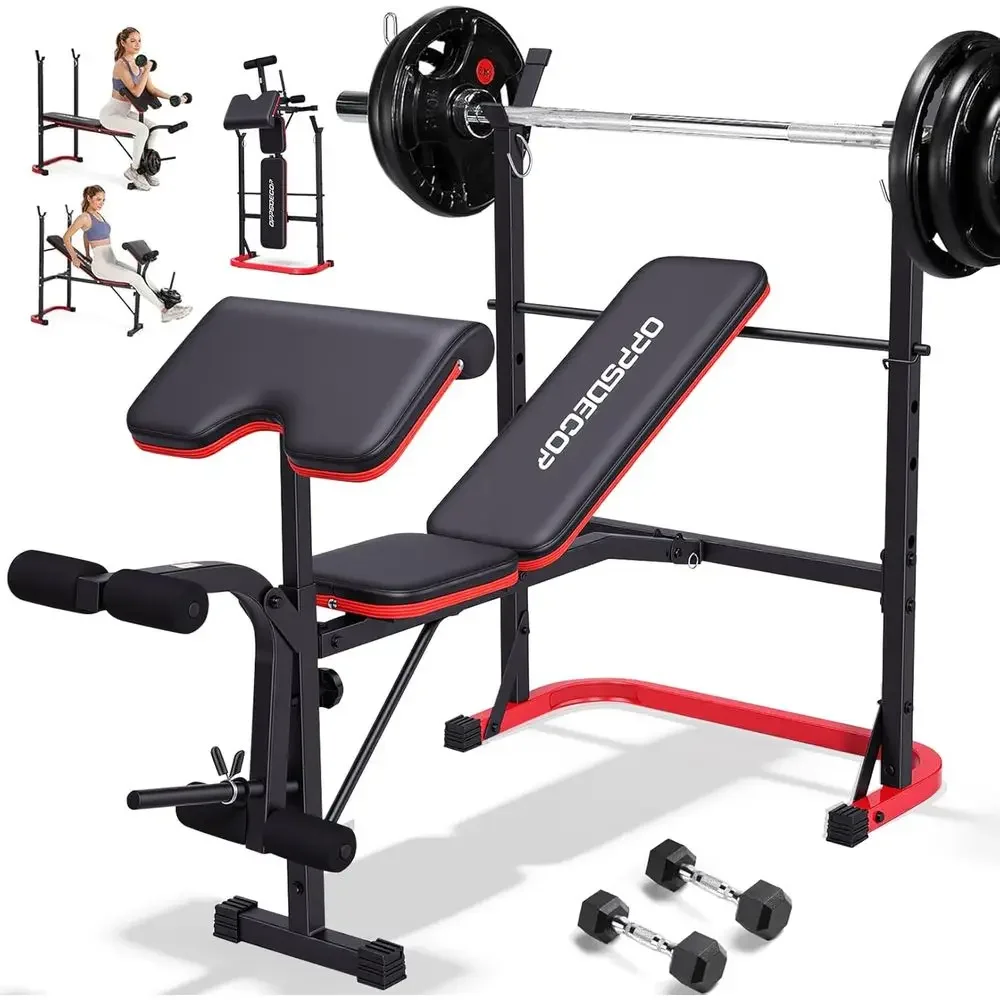 Home Gym Leg Extension - Regulowana ławka do ćwiczeń 8 w