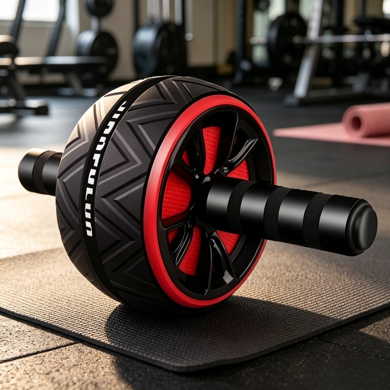Home Gym Kit For Men - Antypoślizgowe kółko do ćwiczeń mięśni brzucha,