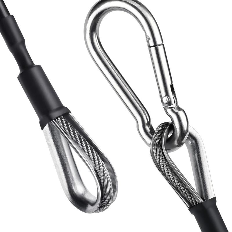 Home Gym Leg Extension - 1/2 szt. Przedłużacz kabla do siłowni