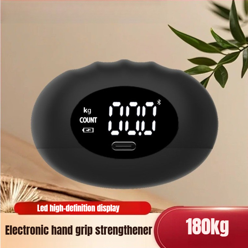Home Gym Garden - Ergonomiczny cyfrowy dynamometr ręczny 180 kg,