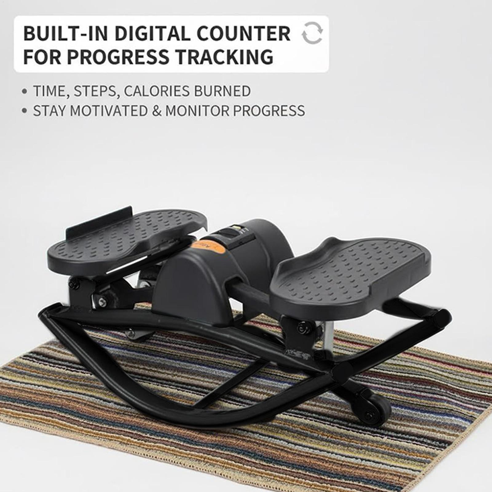 Home Gym Garden - Stepper do ćwiczeń, przenośny, cichy, do