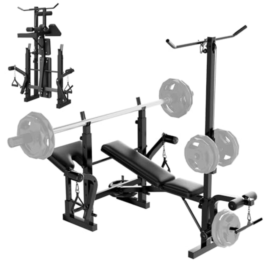 Home Gym Leg Extension - Zestaw ławki do ćwiczeń w domu: