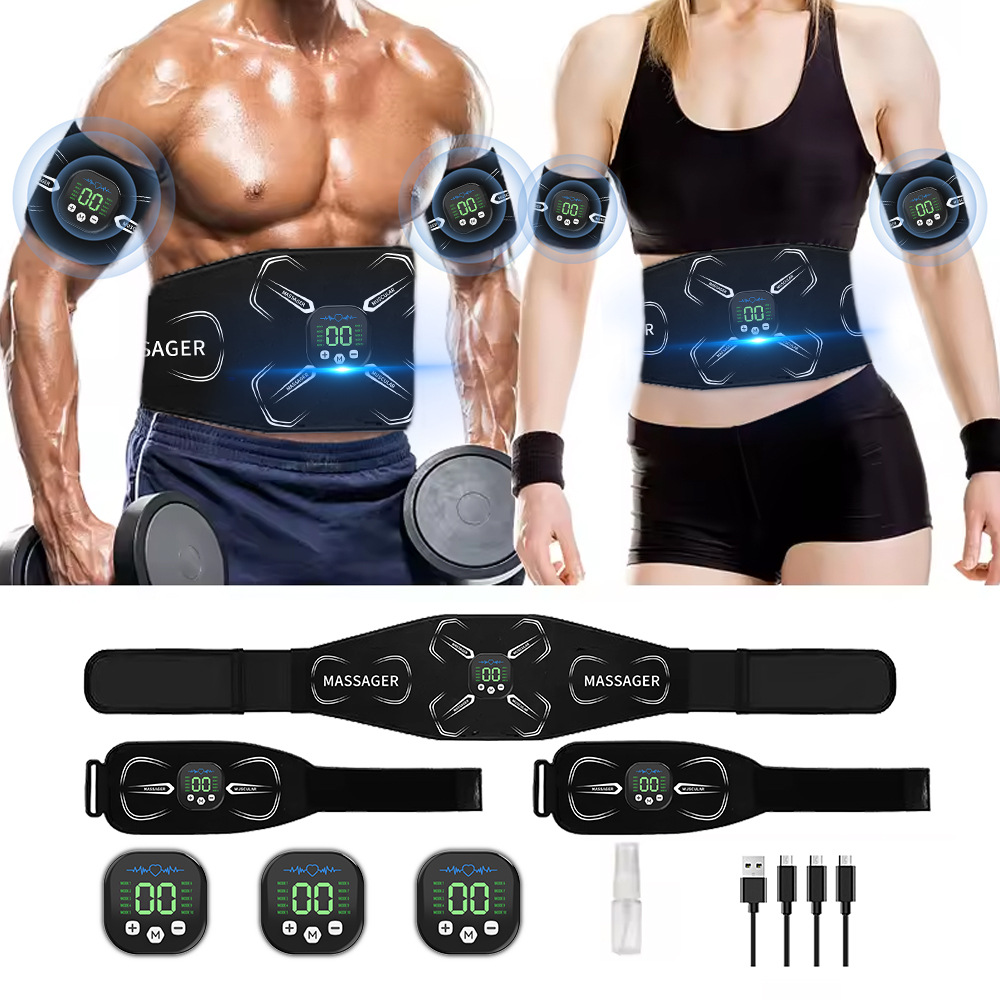 Home Gym Garden - Stymulator mięśni EMS, trener mięśni brzucha,