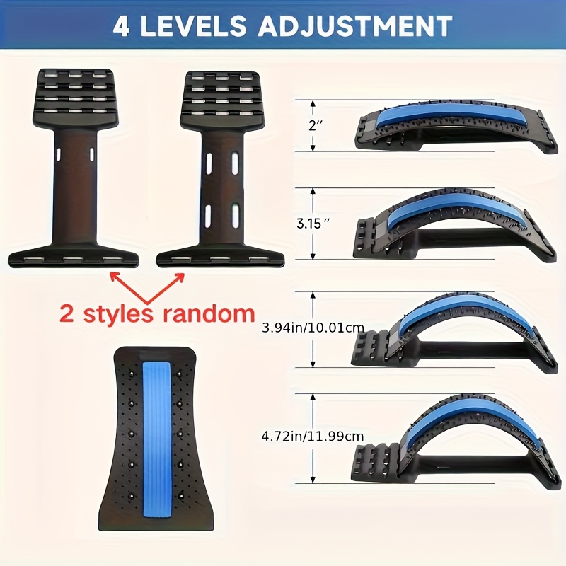 3-poziomowy rozciągacz pleców, – Home Gym Garden recenzja i cena