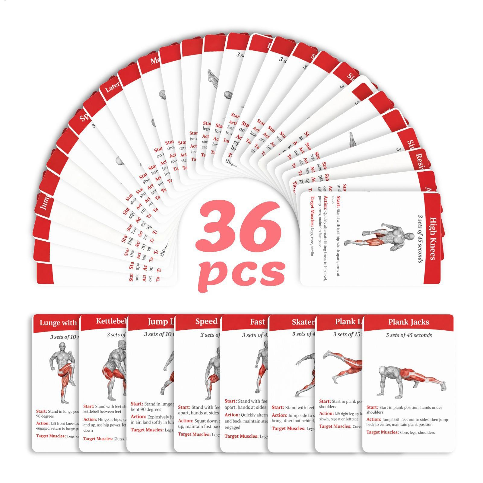 Karty Treningowe Zestaw Ćwicze – Home Gym Kit For Men recenzja i cena