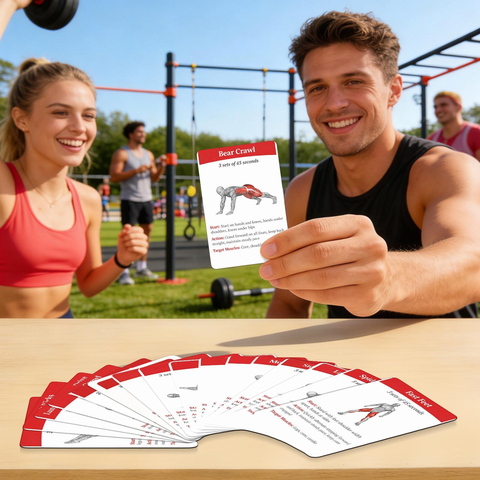 Karty Treningowe Zestaw Ćwicze – Home Gym Kit For Men recenzja i cena