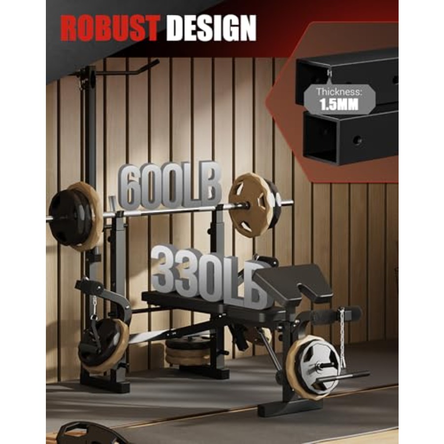 Zestaw do treningu siłowego w  – Home Gym Leg Extension recenzja i cena