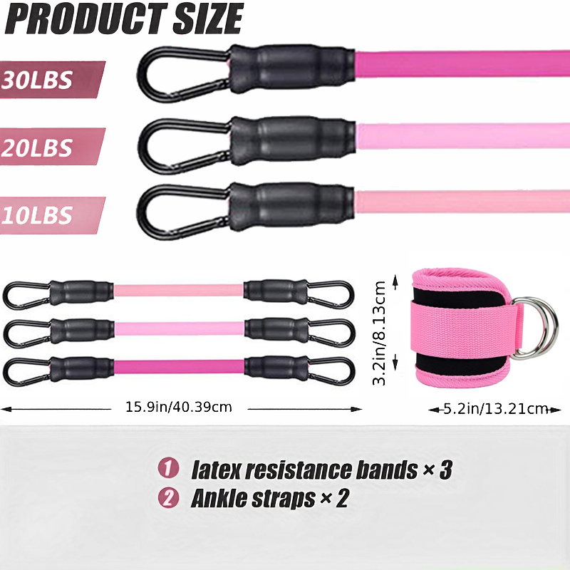 Zestaw taśm oporowych na kostk – Home Gym Kit For Men recenzja i cena