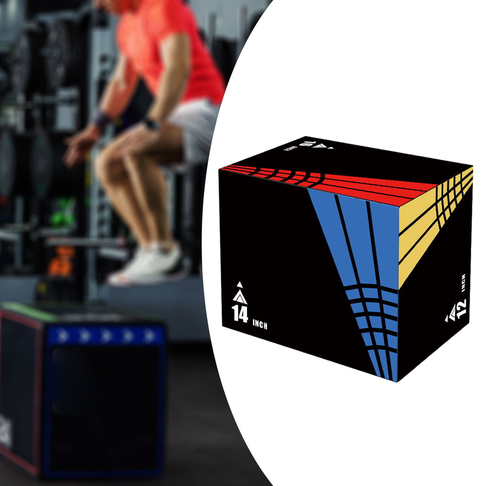 Pudełko do skakania 3 w 1, pud – Home Gym Kit For Men recenzja i cena