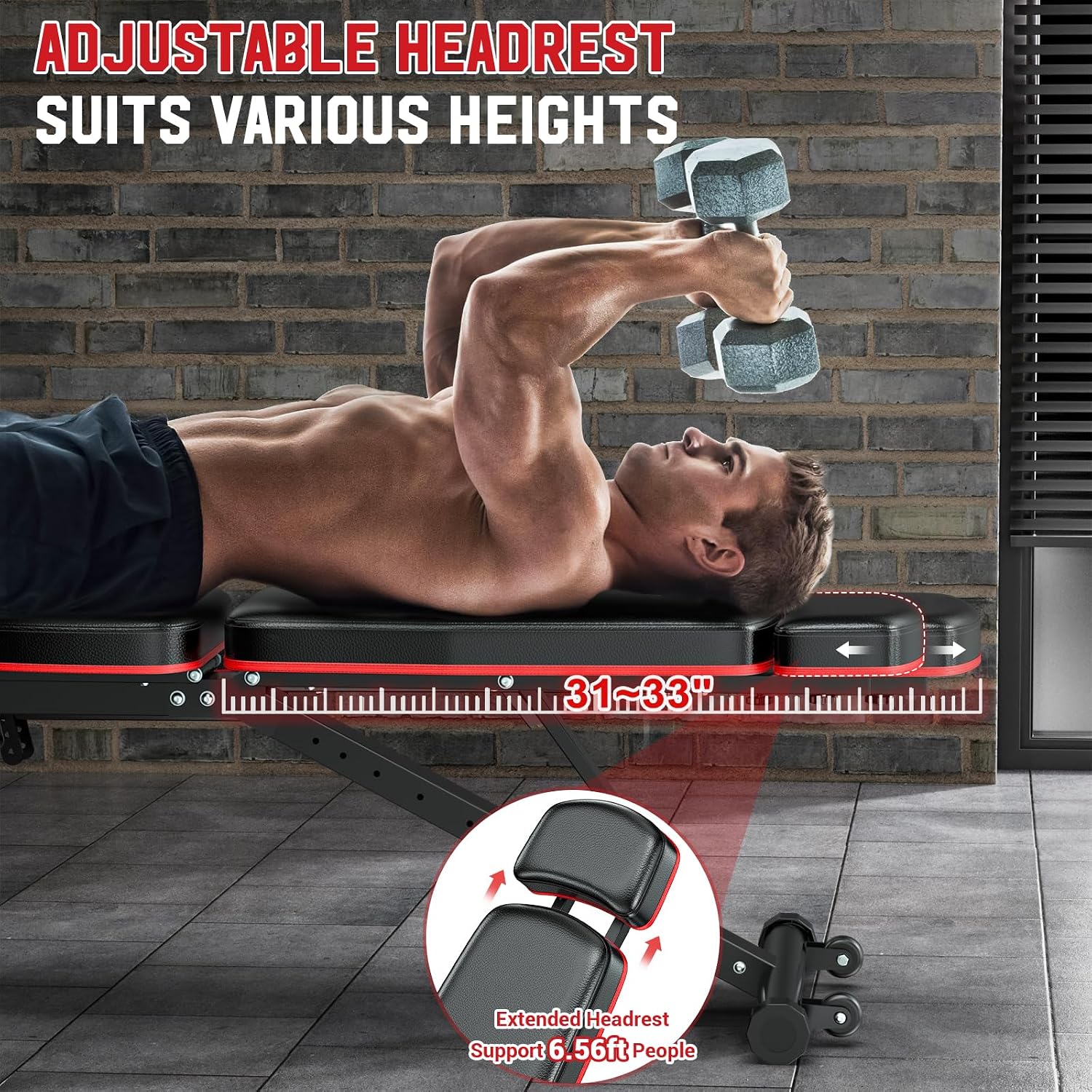 Regulowana ławka do ćwiczeń z  – Home Gym Leg Extension recenzja i cena