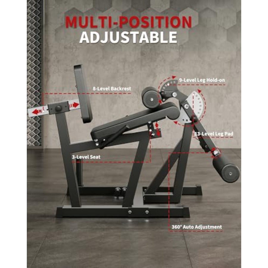 Maszyna do rozciągania i skręc – Home Gym Leg Extension recenzja i cena