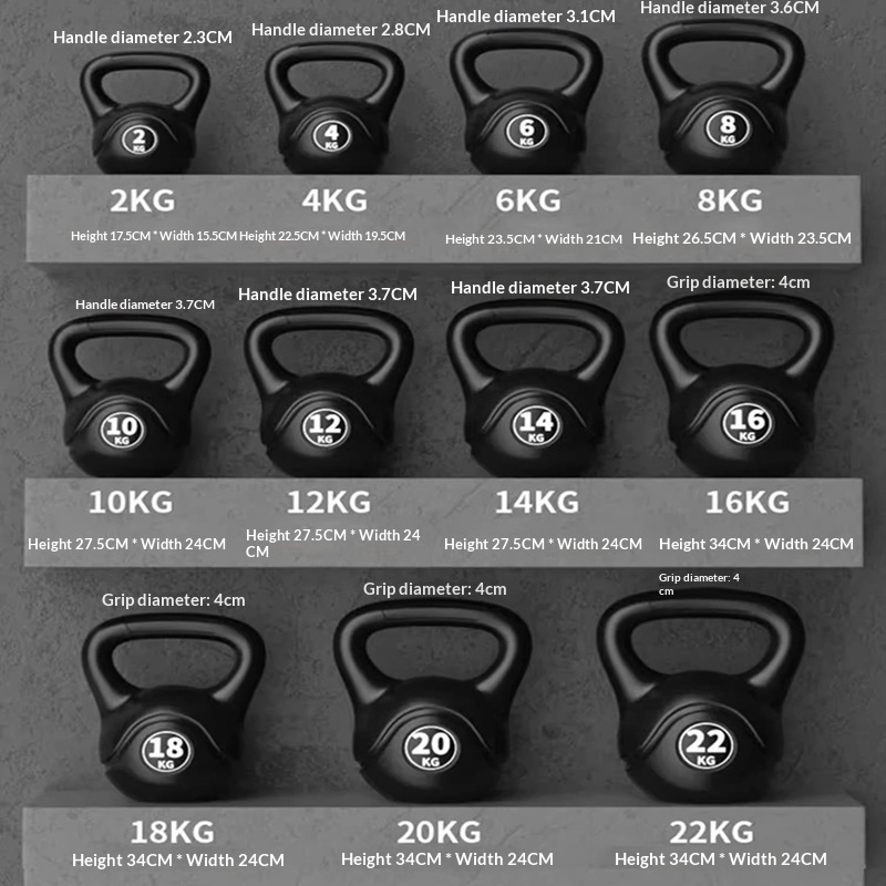 Kettlebell 8kg z regulacją obc – Home Gym Garden recenzja i cena
