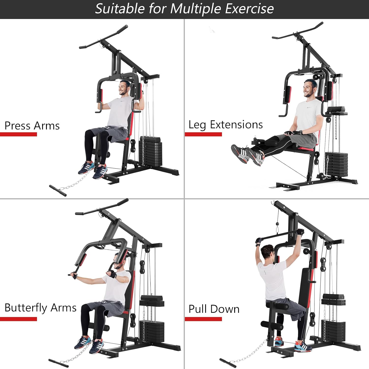 Wielofunkcyjny system siłowni  – Home Gym Total Fitness recenzja i cena