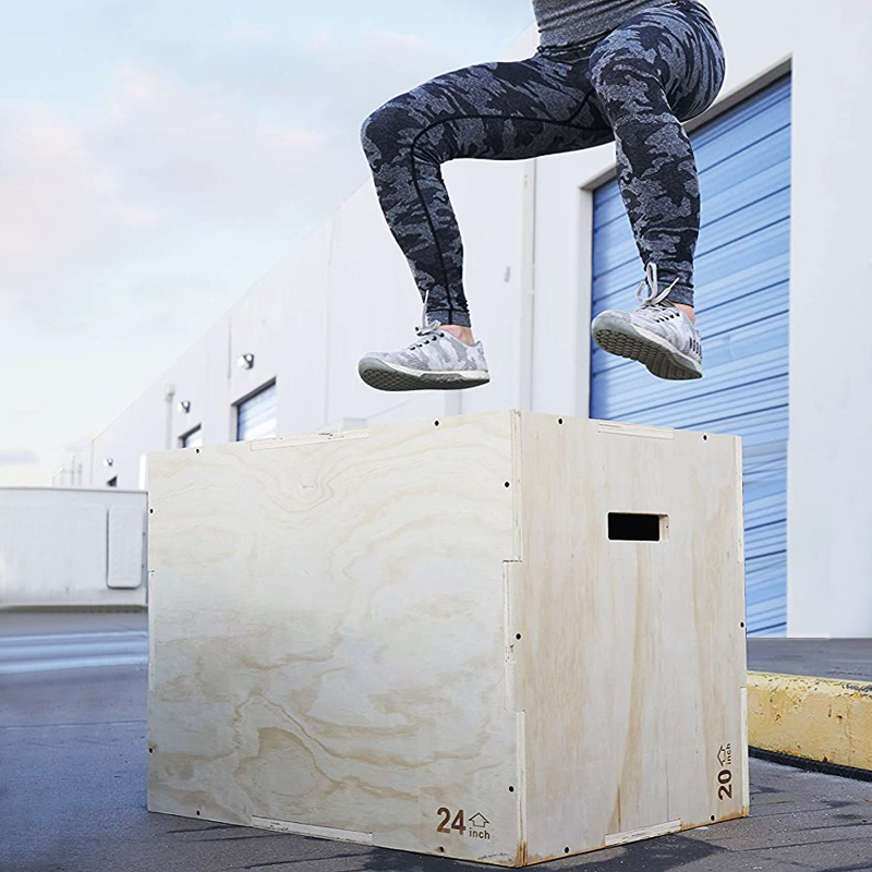 Drewniany skrzynia do ćwiczeń  – Home Gym In A Box recenzja i cena