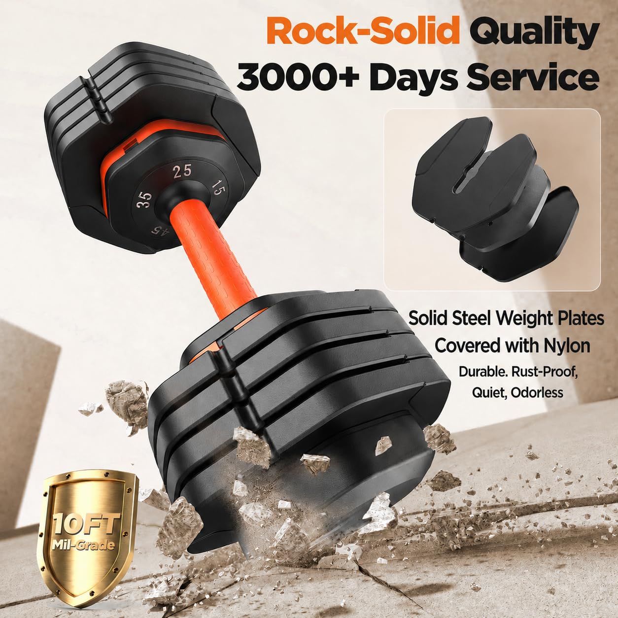 Regulowany zestaw hantli 5-w-1 – Home Gym In A Box recenzja i cena