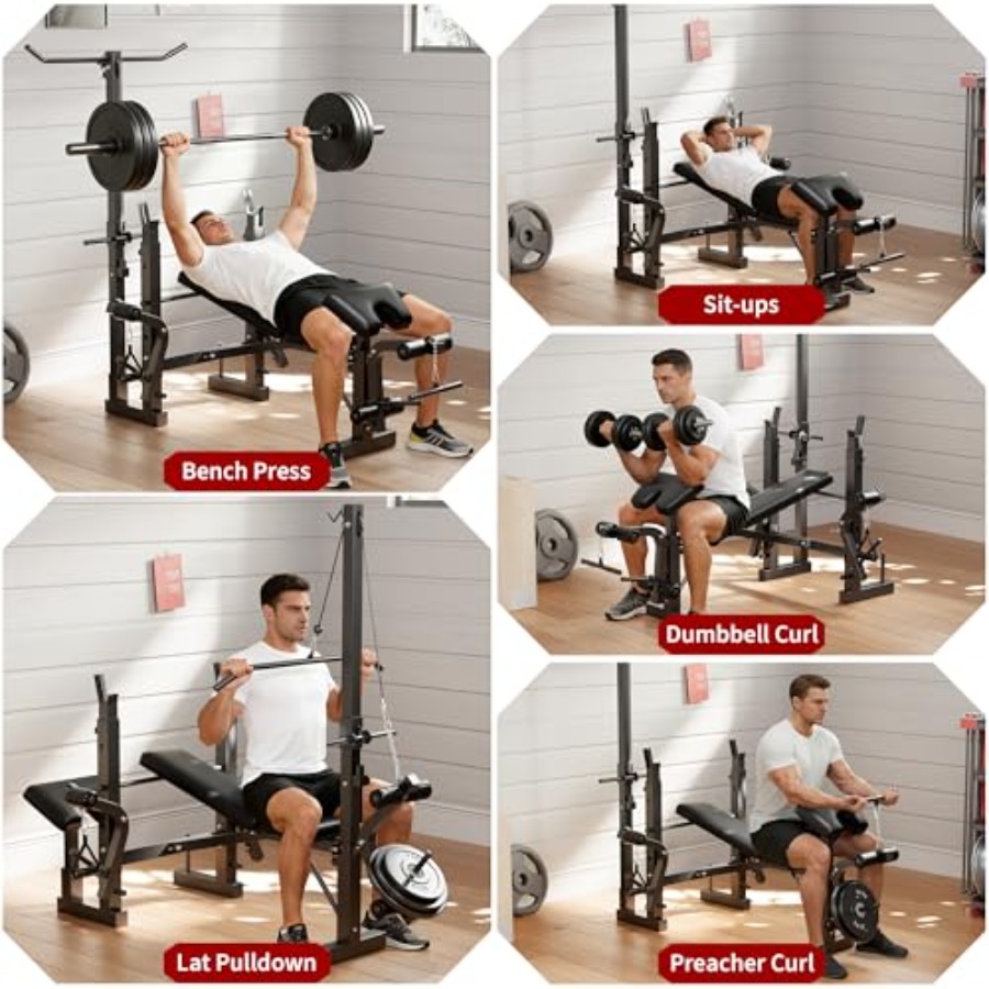 Zestaw ławki do ćwiczeń w domu – Home Gym Leg Extension recenzja i cena