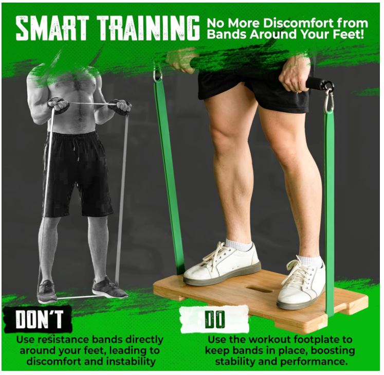Deska do ćwiczeń z drewna, pla – Home Gym Total Fitness recenzja i cena